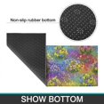 thumbnail image 6 of Pioneer Flower Floral Print Pattern Kitchen Rugs Sets Of 2, Anti Fatigue Non Slip Washable Floor Mats for Kitchen Sink Laundry, 17X30 Inch + 17X47 Inch, 6 of 6