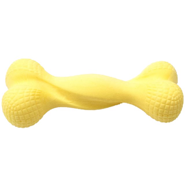 Dog Chew Toy Bone Shape Bite Resistant Cute Interactive Toy Dog Teething Toy
