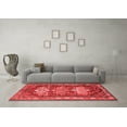 thumbnail image 3 of Ahgly Company Indoor Round Persian Red Traditional Area Rugs, 7' Round, 3 of 4
