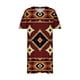 thumbnail image 4 of ICHUANYI Clearance Plus Size Dress For Women V Neck Summer Casual Sundresses Pocket Knee Short Sleeve With Pockets(Wine, XXL) ICHUANYI WER2023081010650, 4 of 5