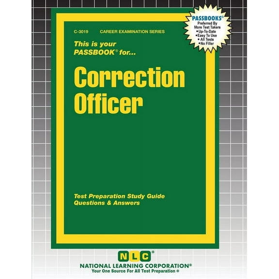 Correction Officer, (Paperback)