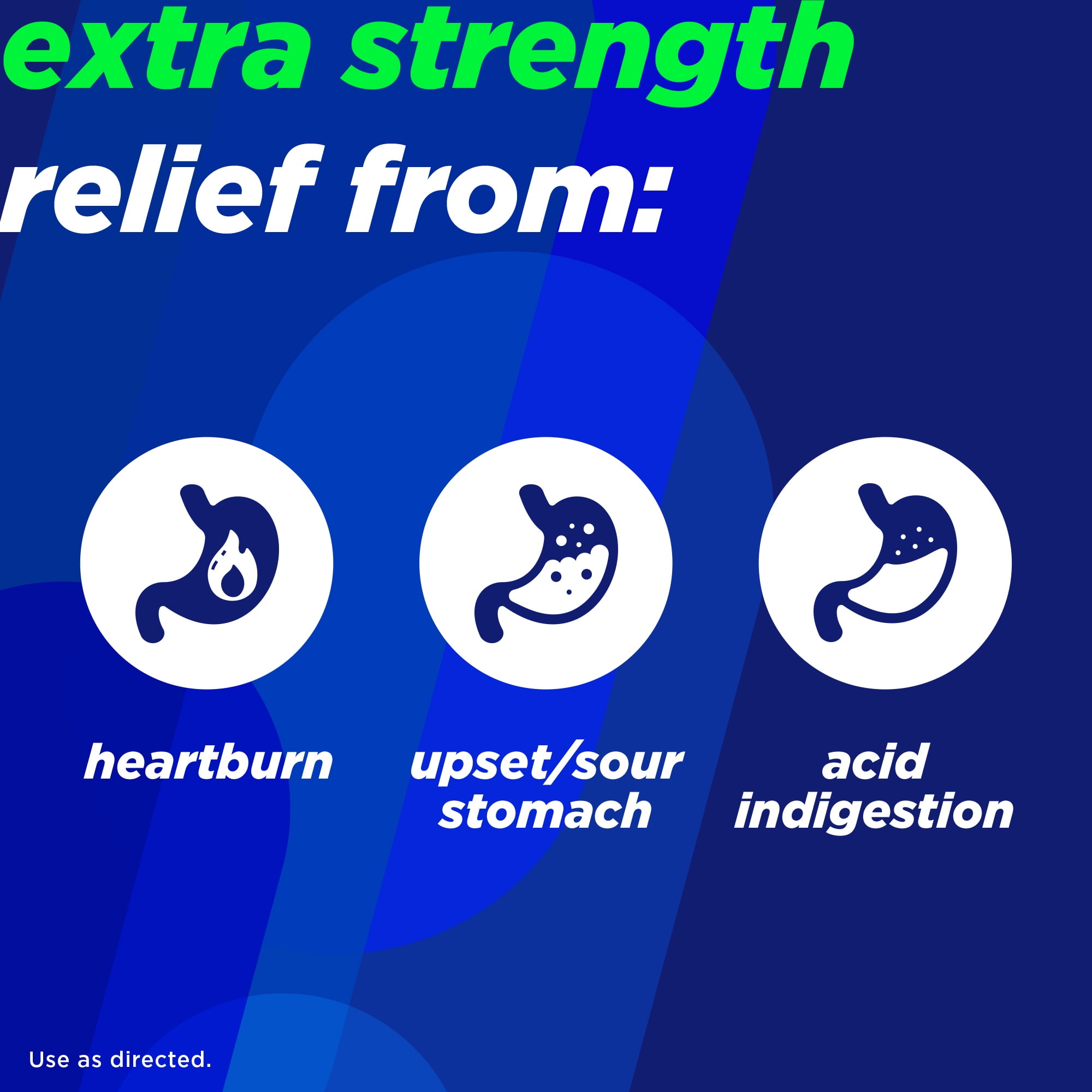 (3 pack) Alka-Seltzer Extra Strength Heartburn ReliefChews, Antacid for Fast Heartburn & Acid Indigestion Relief on the Go, 120 Ct