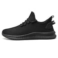 thumbnail image 2 of Zapatos casuales para hombre, zapatos de tenis de malla transpirable, zapatos para caminar sin cordones, ligeros DQrwqpou Tenis De Mujer Tenis De Hombre, 2 of 8