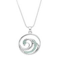 thumbnail image 4 of ''I Love You to the Beach and Back" Ocean Wave Necklace Jewelry Gift for Women, Teens, Best Friends, Girlfriend, Lover, Wife Present for Birthday, Anniversary, Christmas Stocking Stuffer Message Card, 4 of 4