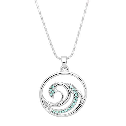 To my girlfriend wave best sale necklace