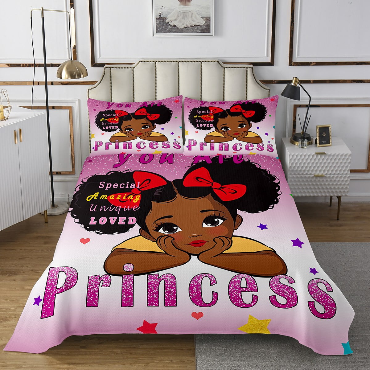 Girls quilt set sales