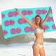 thumbnail image 5 of Toalla de playa de microfibra de 70 x 150 cm, ligera, de secado rápido, antiarena, para adultos, mujeres, hombres y niños | Absorbente, duradera, de poliéster, manta de playa extragrande, pareo,, 5 of 6