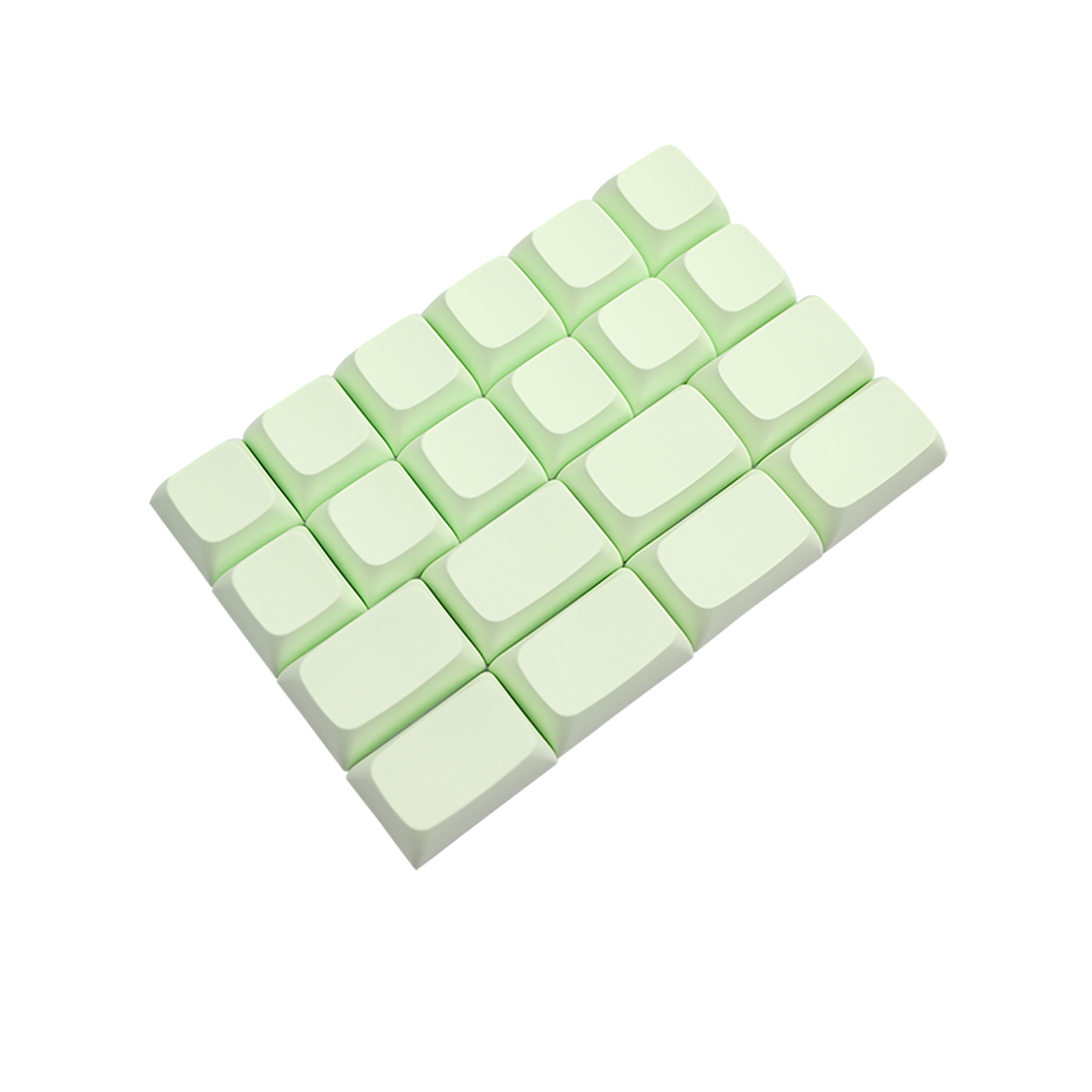 76PCS PBT Blank Keycaps Ergodox Mechanical Gaming Keyboard XDA Profile for Key C