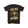 thumbnail image 1 of Mr. T Mo'Hawk Dark Chocolate Adult T-Shirt Tee, 1 of 1