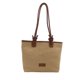 thumbnail image 1 of Firefly hope Bolso de hombro tejido para mujer, bolso de mano y neceser, elegante bolso de playa de verano, 30 x 12 x 26 cm (marrón), 1 of 5