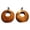 Brown, variant on Clip-on Hoop Earrings Wood Brown Open Hoop Earrings 2.5 inch Not Pierced