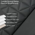 thumbnail image 3 of Faux Leather Front Car Seat Cover Individual Pack Bottom Seat Cushion Cover Non-Slip Universal Fit for Most Cars SUV Truck, 3 of 5