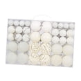 thumbnail image 4 of 100 Pcs Boules de Noël Décoratives pour Arbre de Noël Blanc, 4 of 9