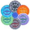 thumbnail image 1 of Juego de golf Dynamic Discs Prime Burst de 6 discos | Incluye Putter 2X Midrange 2X Fairway y Driver + Mini Marcador | Accesorios de golf de disco para principiantes | 170-176 g | Paquete de principia, 1 of 6
