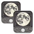 thumbnail image 7 of Yayeee 2-Pack Plug in LED Night Lights with Light Sensors Motion Detectors, Beige Moon, 7 of 7