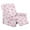 Pink - Cherry Blossom, variant on HELLHERO 4 Piece Recliner Cover 1 Seat Extra Large Flower Print Cover for Lift Chair Recliner Electric Power Fitted Breathable Reclining Couch Slipcovers