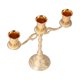 thumbnail image 1 of Candelabros cónicos, candelabros de metal, candelabros exquisitos, candelabros, diseño a prueba de futuro, 1 of 9