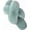 Green, variant on Women's Fuzzy Slippers Cross Band Open Toe Furry Spa Flat Fluffy Fuzzy Slip on House Shoes Gray 7-8