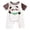 Brown, variant on Newborn Boy Outfits Rompers for Toddler Girl Baby Bodysuit Summer Baby Newborn Baby Short Sleeved Open Crotch Romper Round Neck Baby Bodysuit Size 3-6 Months,Yellow
