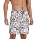 thumbnail image 2 of Balery Christmas Elements Pantalones cortos de pijama de punto de algodón para hombre con cinturilla y bolsillos-XX-Large, 2 of 6