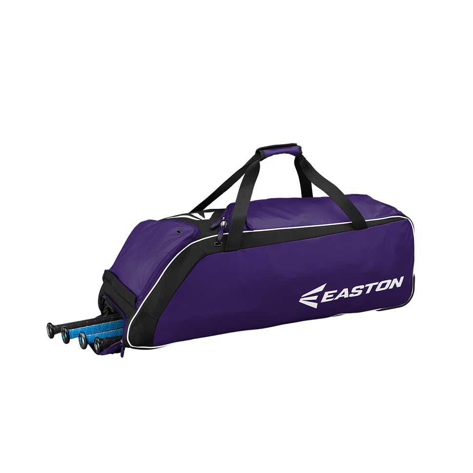 EASTON E510W Bat & Equipment Baseball / Softball Wheeled Bag, Purple