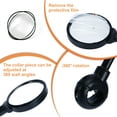 thumbnail image 5 of 2 Pack Bicycle Mirror for Handlebars –APLSTOW Adjustable Bike Mirror Handlebar Mount, Wide Field of View for Safe Cycling, Easy Installation, Vibration-Free, 5 of 7