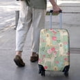 thumbnail image 3 of Labrador Dog and Flower Floral Luggage Cover Fashion Suitcase Cover Baggage Covers Fit 25-28 Inch Luggage (Go Travel), 3 of 5