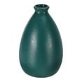 thumbnail image 1 of Unique Bargains Flower Vase, Ceramic Vases Matte Small Floral Vases for Home Decor, Dark Green, 1 of 5