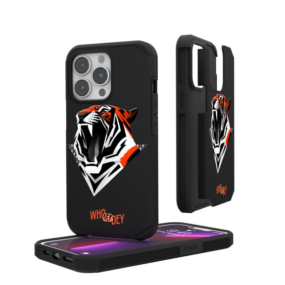 Keyscaper Black Cincinnati Bengals iPhone Rugged Case