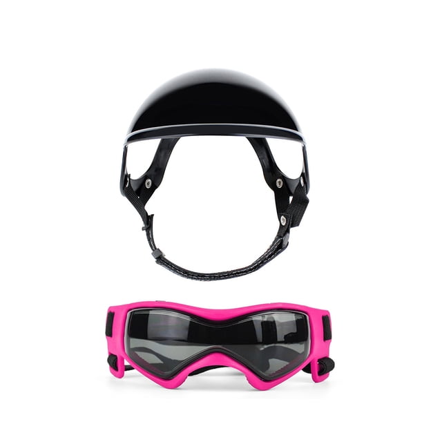 Casco para perros y gafas Greeniant Tipo 34 S