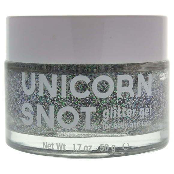 Glitter Gel for Body and Face - Silver by Unicorn Snot for Women - 1.7 oz Gel