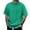 Green, variant on Fashion Top for Men - Men's Casual Crew Neck T-Shirt Everyday Wear Stylish Two Layer Design Fabric Outfits Relaxed Comfort Pairing with Pants Casual Shirts,Green,L