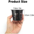 thumbnail image 2 of 10Pcs/20Pcs/30Pcs 3 Inch Net Pots, Slotted Mesh Net Cups, Round Wide Lip Design Hydroponics Supplies Cups for Indoor or Outdoor Growing, 2 of 7