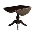 thumbnail image 2 of International Concepts Randolph 42" Round Top Pedestal Table with 2 Chairs, Rich Mocha, 2 of 4
