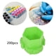 thumbnail image 5 of 200 x Porta pigmentos de panal Vasos de tinta para tatuajes Suministros de maquillaje Ahorro de espacio Verde, 5 of 9