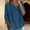 Navy, variant on Cotton Linen Shirts For Women,Trendy Retro Embroidered Summer Vacation Top Loose Fit Short Sleeve Blouses Lightweight Casual Blouse Solid Color Trendy Retro