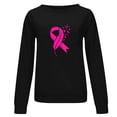 thumbnail image 4 of Camiseta de manga larga suelta con cuello redondo y estampado informal a la moda para mujer, blusa, sudaderas sin capucha Pompotops  FGAJ18673, 4 of 4