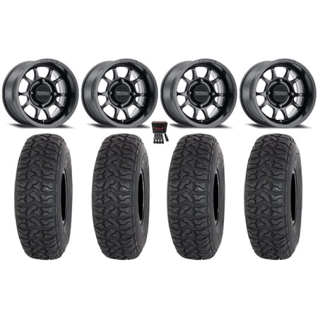 Method 409 15 Wheels Black (5+2) 32 Chicane LT Tires Polaris RZR XP 1000 / PRO XP / Ranger XP 900/1000