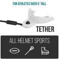 thumbnail image 2 of Protector bucal SISU Tether Adult Snow White 2.0 mm para atletas, 2 of 6