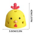 thumbnail image 3 of 2 PCS Egg Washer for Fresh Eggs, Cute Egg Scrubber, Creative Chicken Shape Egg Scrubber for Fresh Eggs, 2025 New Silicone Egg Washer Machine Tool Reusable Cleaning Tools for Home Kitchen, 3 of 4