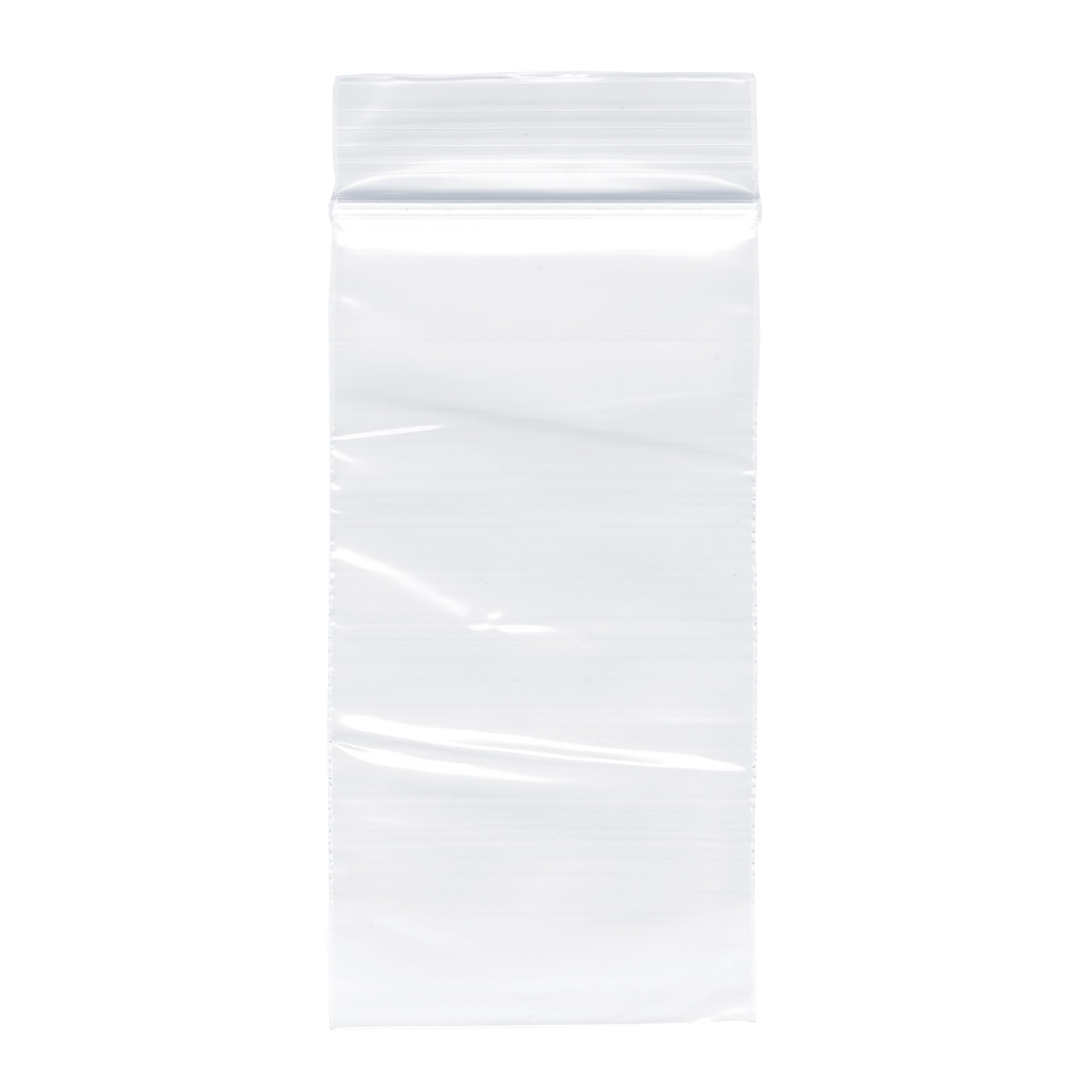 12000 Zipper Clear Reclosable Polybags 2.5" x 3" 4 Mil Retail Packing Bags 