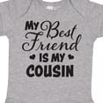 thumbnail image 4 of Inktastic My Best Friend is My Cousin with Hearts Boys or Girls Baby Bodysuit, 4 of 5