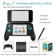 thumbnail image 2 of 3 In 1 Hand Grip+crystal Case+plastic Stylus Pen For Nintendo New 2ds Ll 2ds Xl Console - Cases, 2 of 5