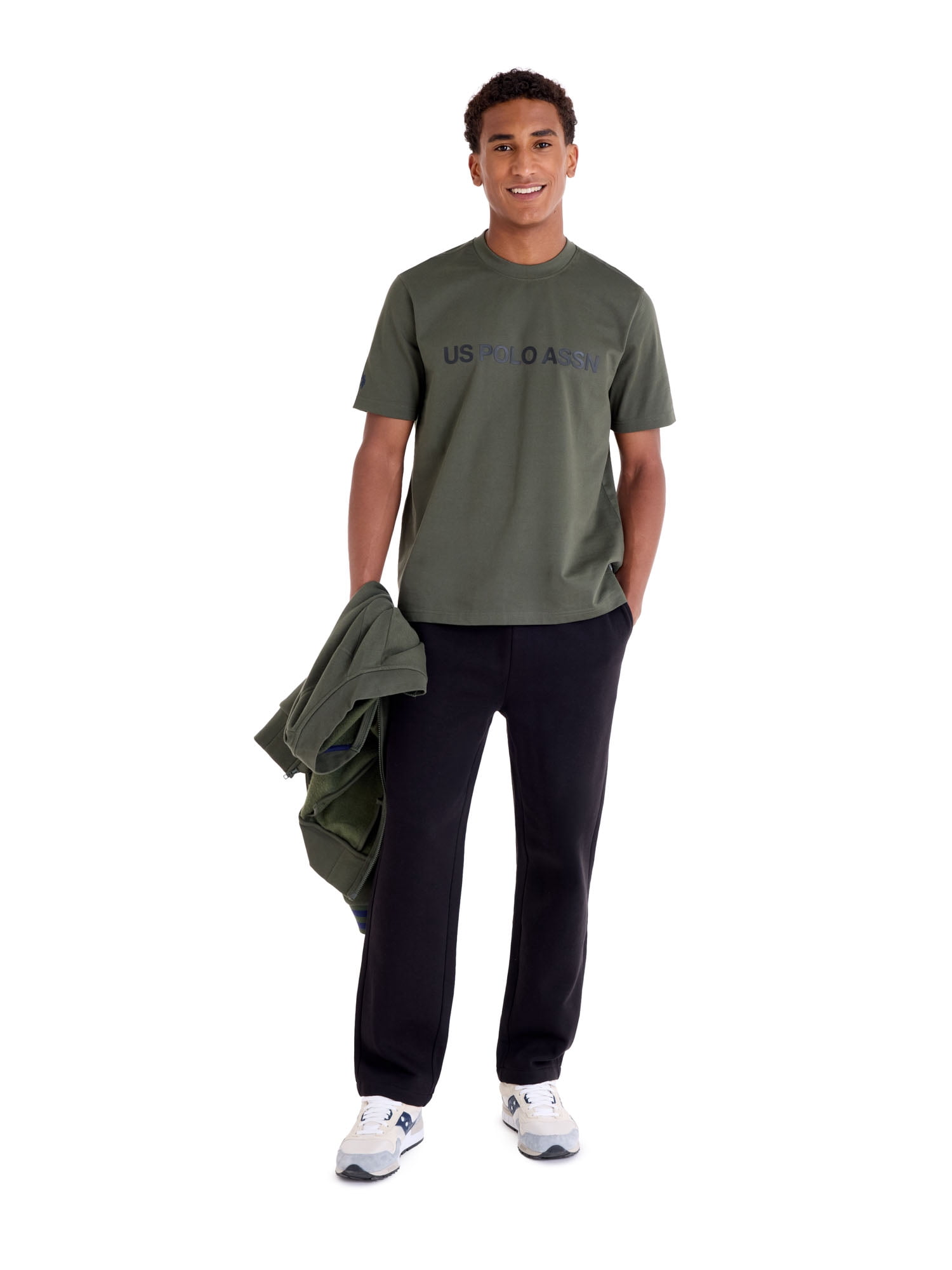 U.S. Polo Assn. Men's Oversized Relaxed T-Shirt