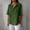 Army Green#1, variant on CheerKidz Women's Collar Cotton Linen Button Pocket Shirt Long Sleeve Casual Tops Home Wear Comfortable Breathable T-Shirt(White,2XL)