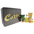 thumbnail image 2 of Curve by Liz Claiborne for Men - 4 Pc Gift Set 4.2oz Cologne Spray, 0.25oz Cologne Mini Splash, 3.4oz After Shave Balm, 2.5oz Hair & Body Wash, 2 of 2