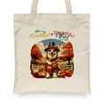 thumbnail image 2 of Thanksgiving Corgi Pilgrim Grateful, Thankful, Blessed Fall Welcome Canvas Tote Bag Welsh Corgi Dog Lover Gifts Idea Reusable Shopping Grocery Bag - 00021, 2 of 5