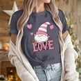 thumbnail image 5 of VKOYWKM Valentines Day Heart Tshirt for Women Cute Love Heart Graphic Tees Valentine Gift Top Short Sleeve Casual Crew Neck Holiday Tshirts, 5 of 7