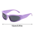 thumbnail image 2 of Gytml Wrap Around Polarized Sports Sunglasses For Men Women, Uv400 Protection, Lightweight Shades For Driving, Fishing & Outdoor Activities(Blue2-15Cm), 2 of 3