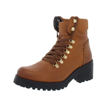 

Steve Madden Womens Galway Leather Lace Up Ankle Boots